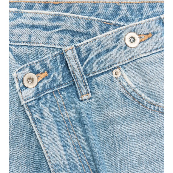 Zara High Rise Crossover Jeans - Picture 4 of 9